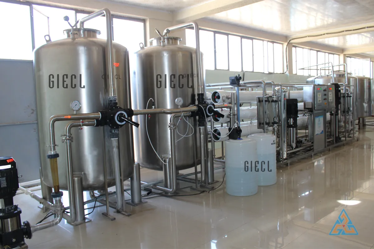 5000 LPH Mineral water plant