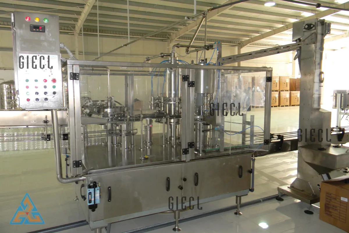 Rinsing Filling Capping Machine